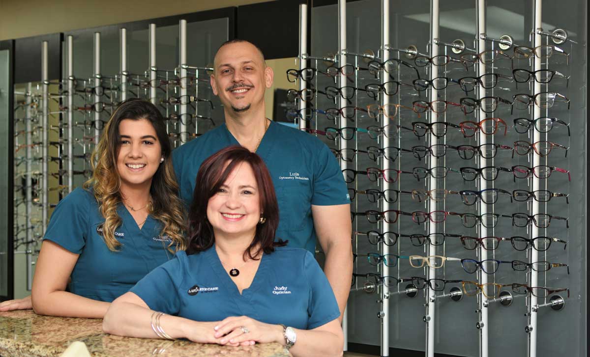 Staff at Laria Eye Care